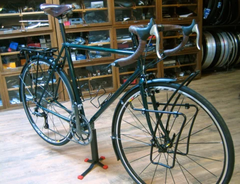 Oldschool Reiserennrad aus Stahl