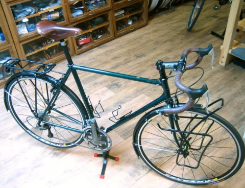 Oldschool Reiserennrad aus Stahl
