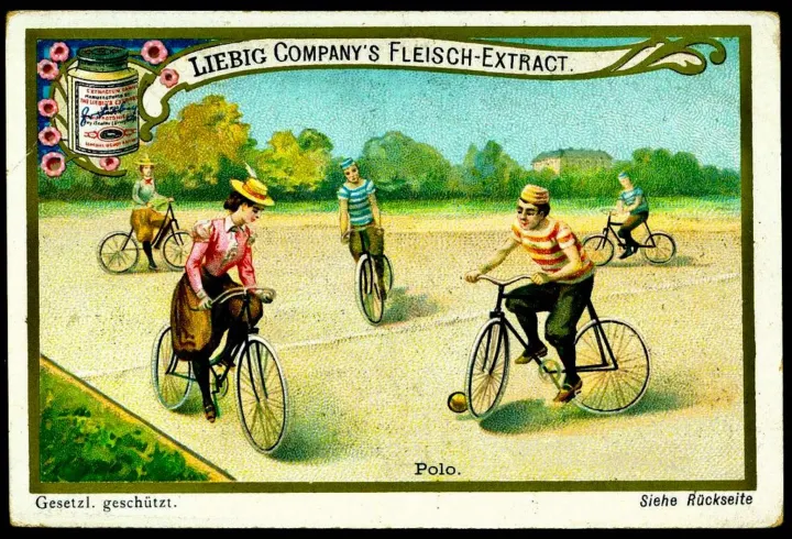 Um 1900 schon eine Liebigkarte wert