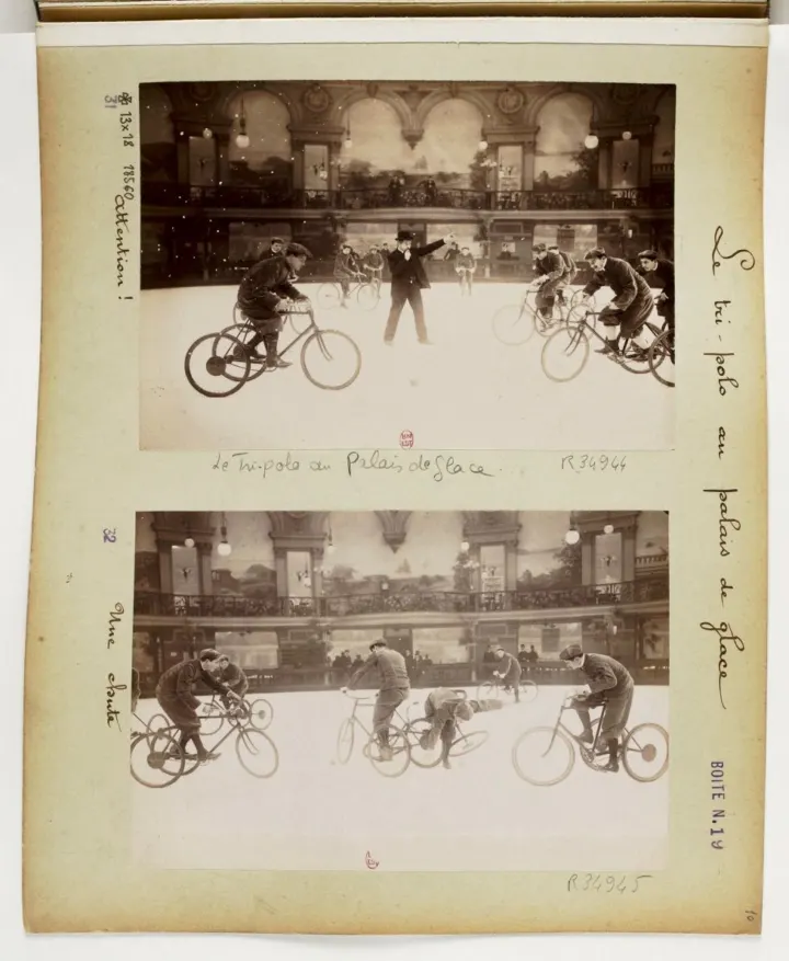 [Collection Jules Beau. Photographie sportive] : T. 8. Années 1898 et 1899 / Jules Beau : F. 10. Tri-polo, Palais de glace