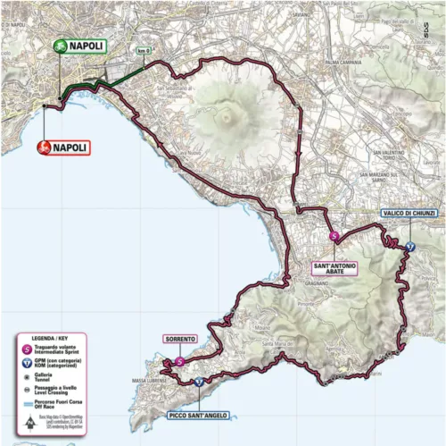Der Giro 2023 kommt am 11. Mai nach Neapel – bellissimo! (Quelle: offizielle Seite/Garibaldi)