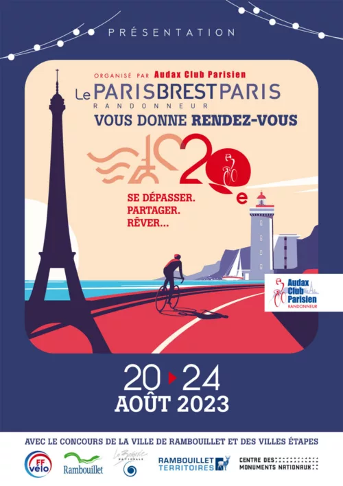 Paris-Brest-Paris 2023 - und unser Webmaster ist wieder dabei!!! At Fahrräder Lübeck drückt alle Daumen!!! Bild: https://www.paris-brest-paris.org